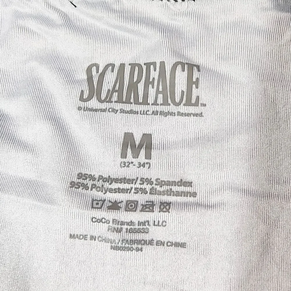 Scarface Red Black Boxer Brief #J